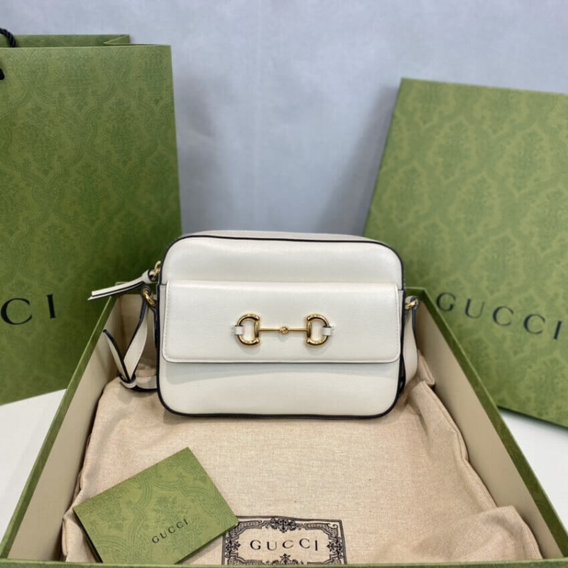 Replica Gucci Horsebit 1955 Small Leather Shoulder Bag 645454 - Image 4