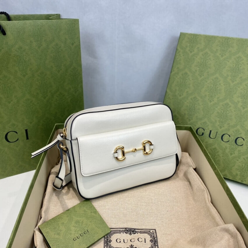 Replica Gucci Horsebit 1955 Small Leather Shoulder Bag 645454 - Image 5