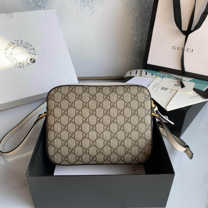 Replica Gucci Horsebit 1955 Small Shoulder Bag In Canvs 645454 - Image 3