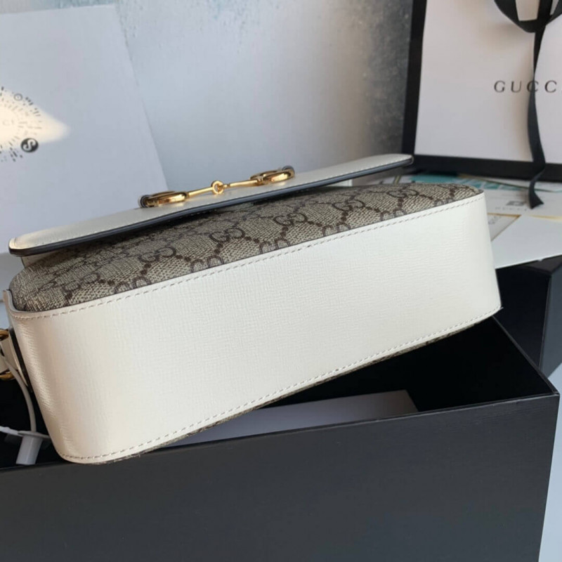 Replica Gucci Horsebit 1955 Small Shoulder Bag In Canvs 645454 - Image 5