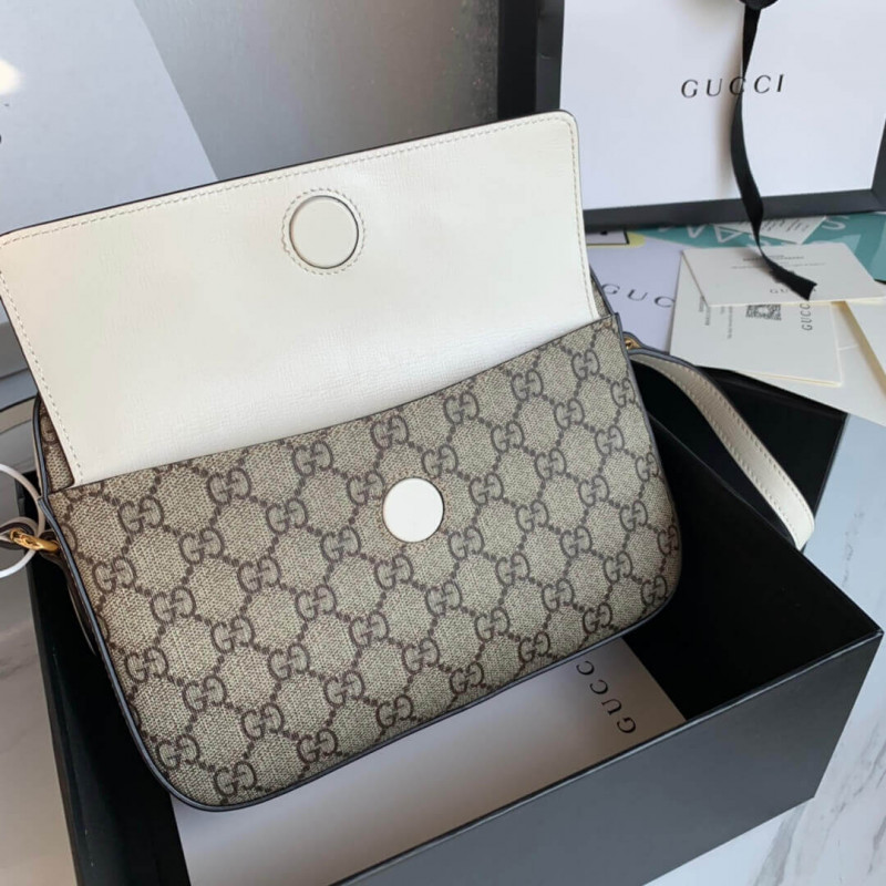 Replica Gucci Horsebit 1955 Small Shoulder Bag In Canvs 645454 - Image 8