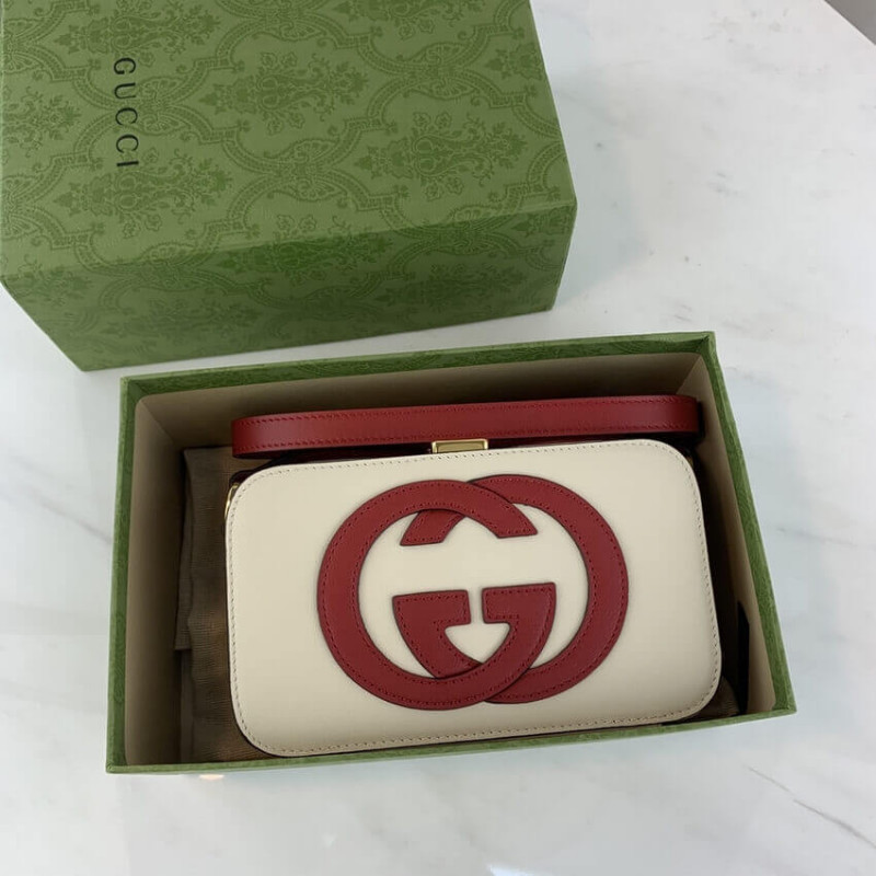 Replica Gucci Interlocking G Mini Bag In White Leather 658230 - Image 12