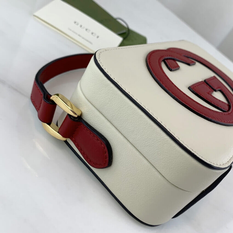 Replica Gucci Interlocking G Mini Bag In White Leather 658230 - Image 8