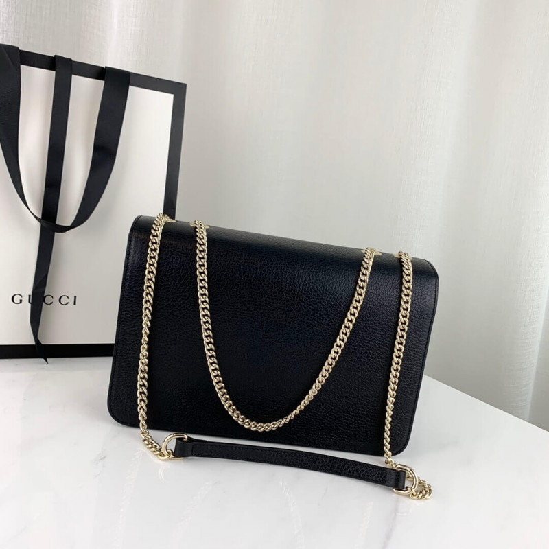 Replica Gucci Interlocking Gg Leather Crossbody Bag 28Cm 510303 - Image 3