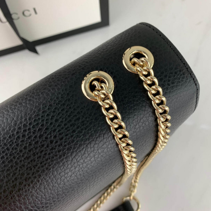 Replica Gucci Interlocking Gg Leather Crossbody Bag 28Cm 510303 - Image 8