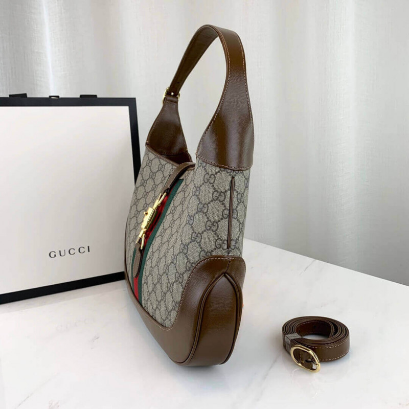 Replica Gucci Jackie 1961 Medium Hobo Bag 636710 - Image 5