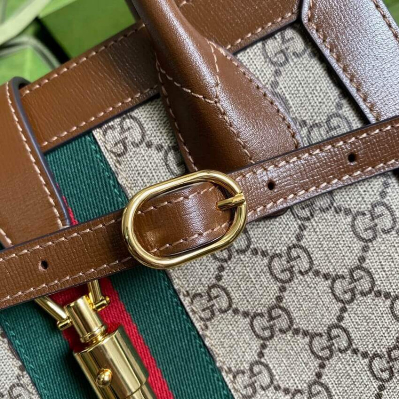 Replica Gucci Jackie 1961 Medium Tote Bag 649016 Gg Supreme - Image 9