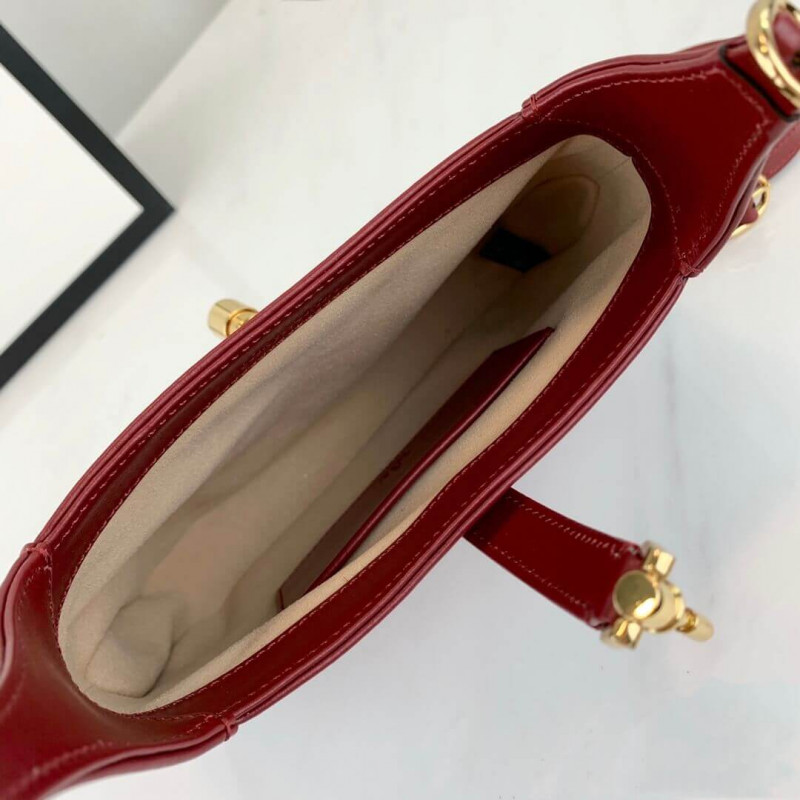 Replica Gucci Jackie 1961 Mini Hobo Bag 637091 - Image 9