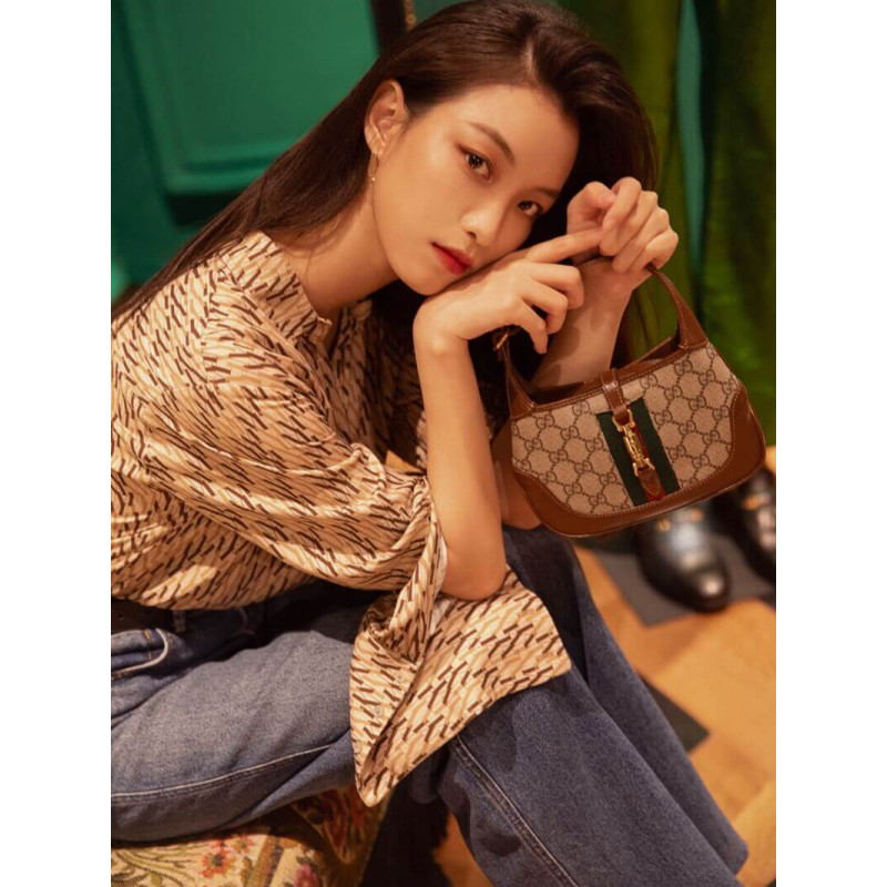 Replica Gucci Jackie 1961 Mini Hobo Bag 637092 - Image 3