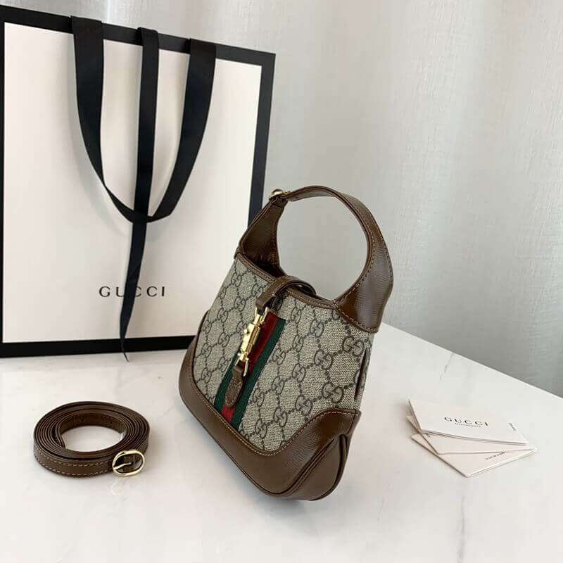 Replica Gucci Jackie 1961 Mini Hobo Bag 637092 - Image 6