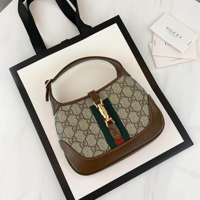 Replica Gucci Jackie 1961 Mini Hobo Bag 637092 - Image 7