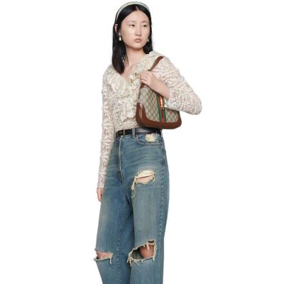 Alternative view of Replica Gucci Jackie 1961 Small Hobo Bag 636706