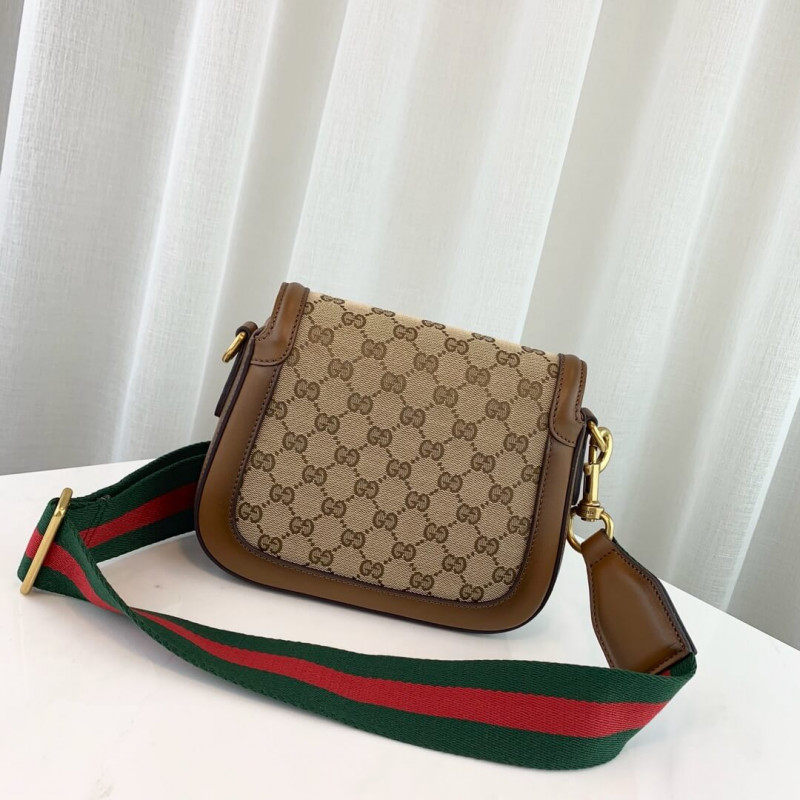 Replica Gucci Lady Web Original Gg Shoulder Bag 384821 - Image 3