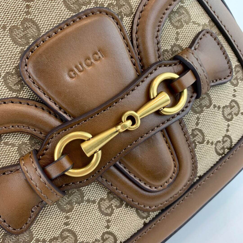 Replica Gucci Lady Web Original Gg Shoulder Bag 384821 - Image 8