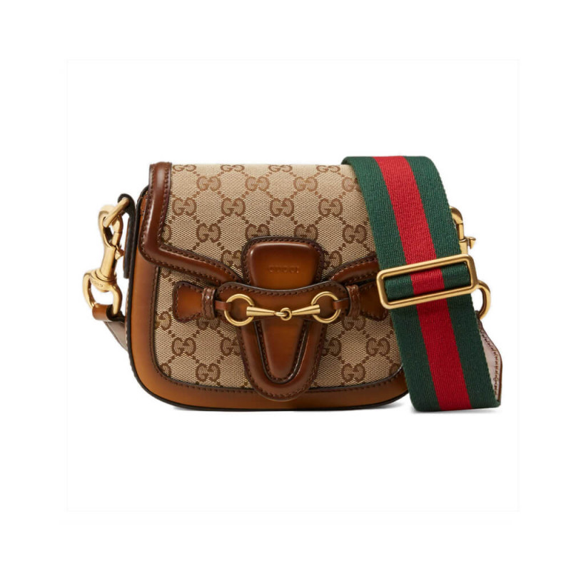 Replica Gucci Lady Web Original Gg Shoulder Bag 384821