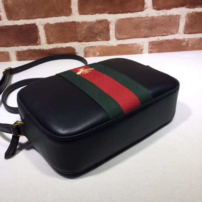 Replica Gucci Leather Shoulder Bag 412008 - Image 5