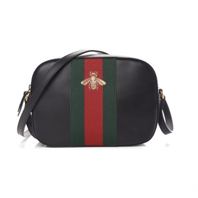 Replica Gucci Leather Shoulder Bag 412008
