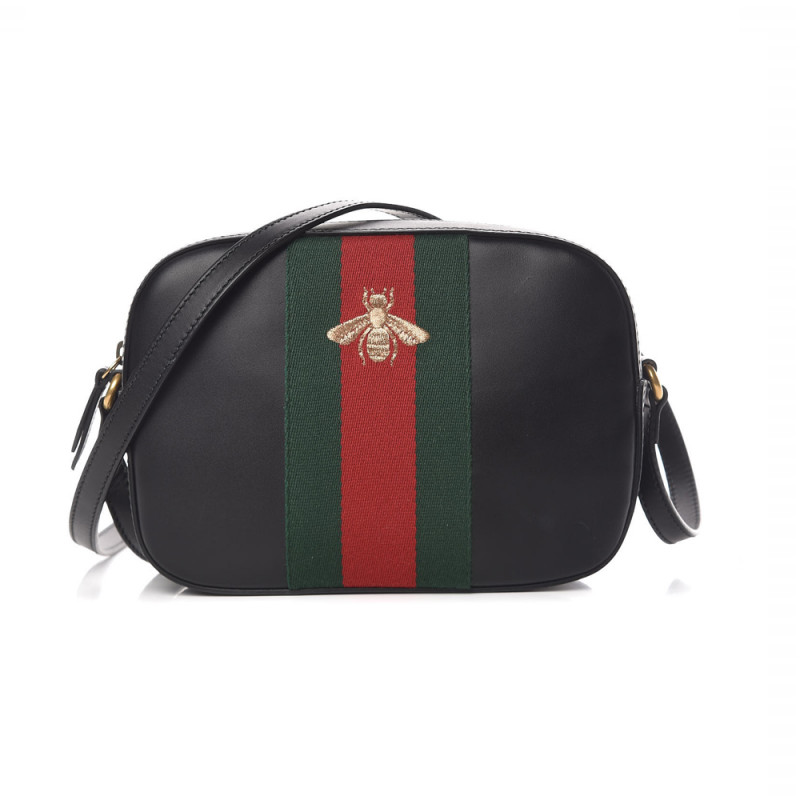 Replica Gucci Leather Shoulder Bag 412008