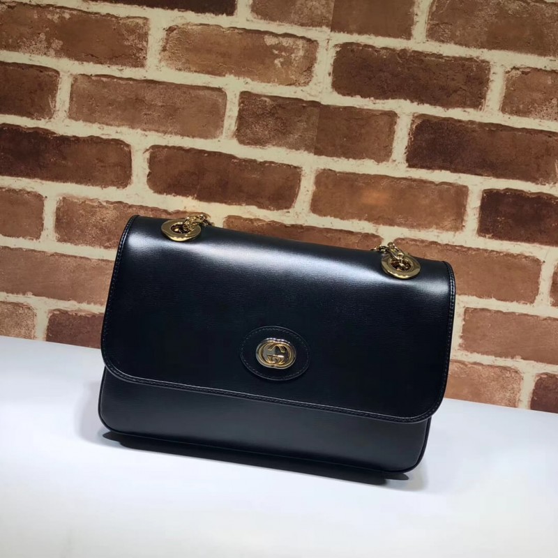 Replica Gucci Leather Small Shoulder Bag 576421 - Image 2