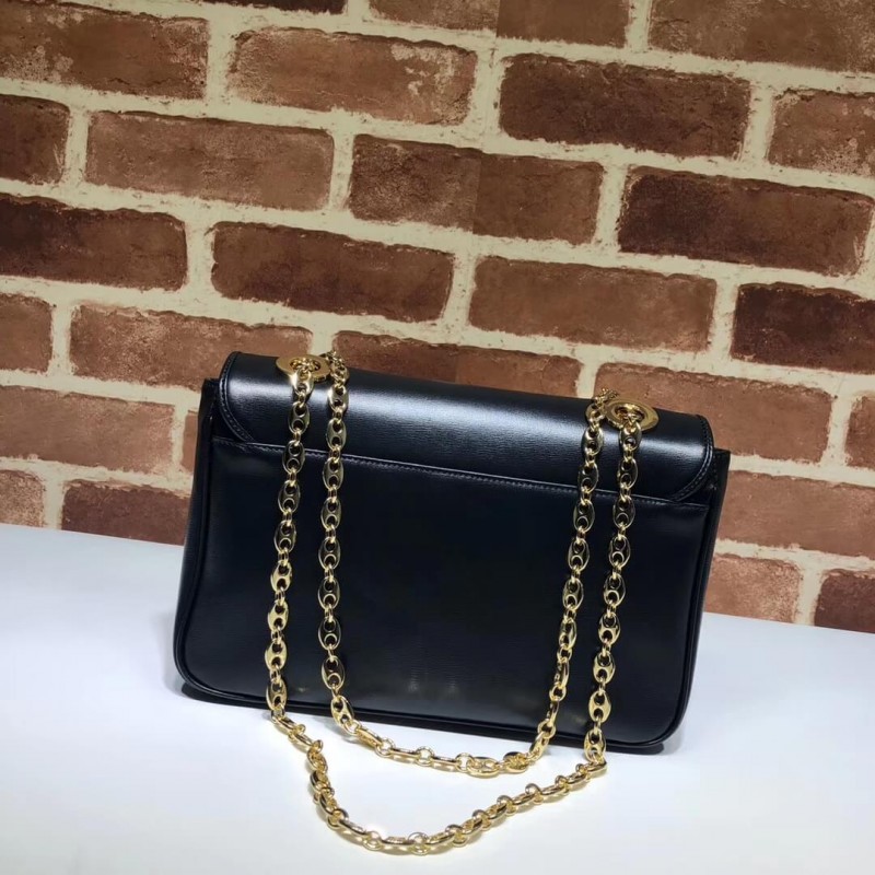 Replica Gucci Leather Small Shoulder Bag 576421 - Image 4