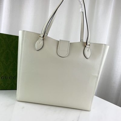 Alternative view of Replica Gucci Medium Tote With Double G 649577