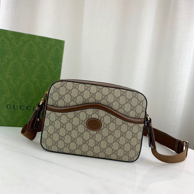 Replica Gucci Messenger Bag With Interlocking G 675891 - Image 3