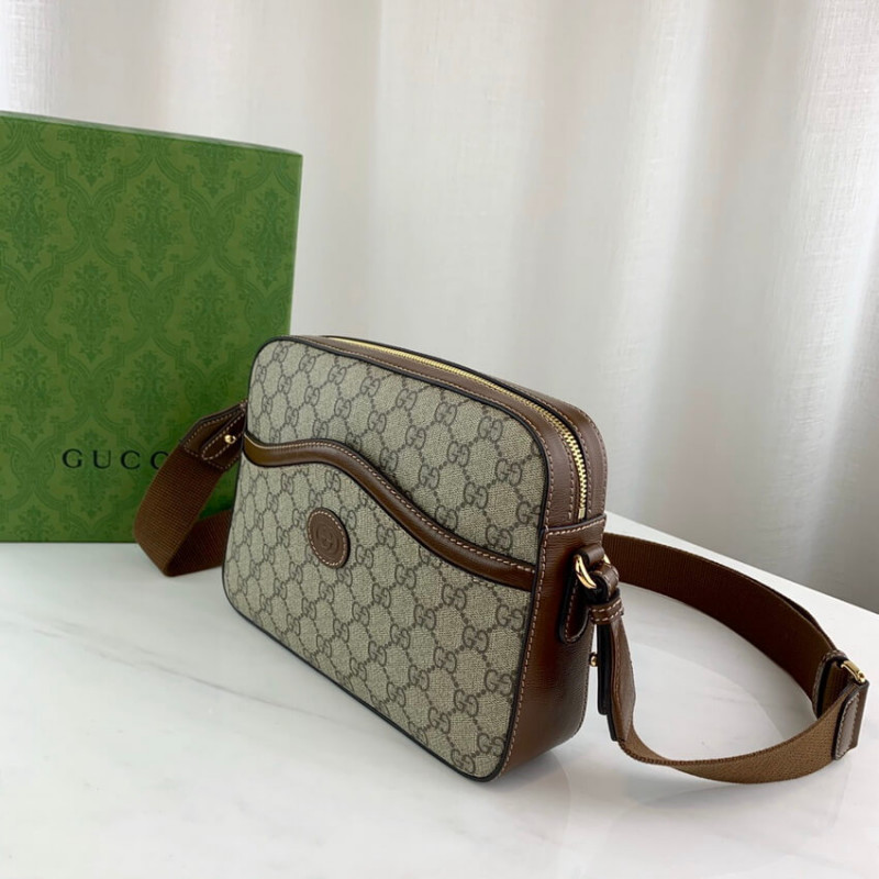 Replica Gucci Messenger Bag With Interlocking G 675891 - Image 4