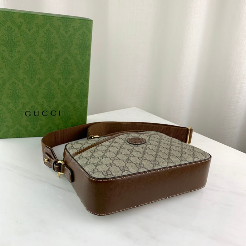 Replica Gucci Messenger Bag With Interlocking G 675891 - Image 6