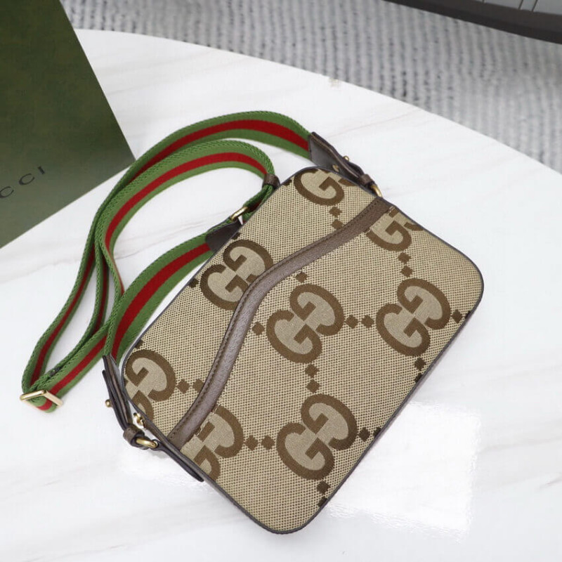 Replica Gucci Messenger Bag With Jumbo Gg 675891 - Image 11
