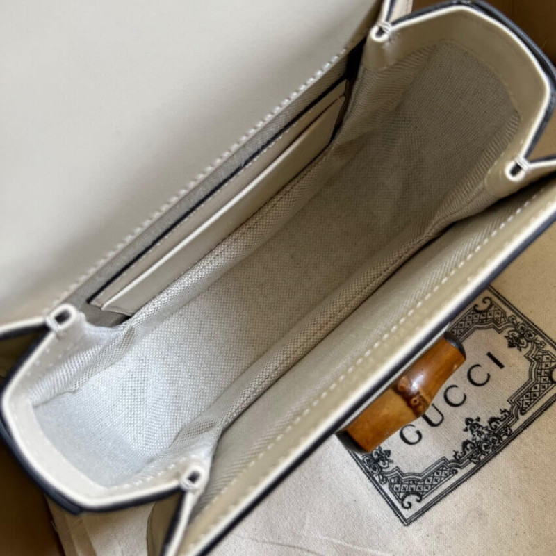 Replica Gucci Mini Top Handle Bag With Bamboo 686864 - Image 11
