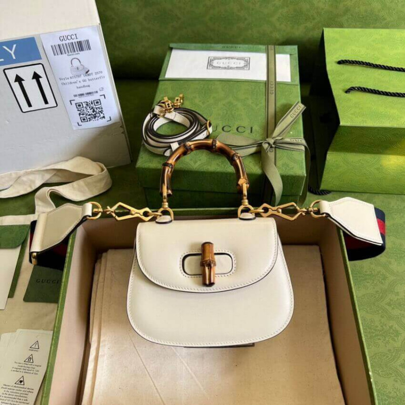 Replica Gucci Mini Top Handle Bag With Bamboo 686864 - Image 4