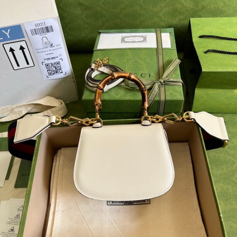Replica Gucci Mini Top Handle Bag With Bamboo 686864 - Image 5