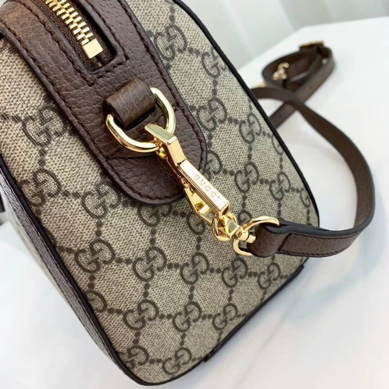 Replica Gucci Ophidia Gg Medium Top Handle Bag 524532 Coffee - Image 5