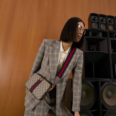 Alternative view of Replica Gucci Ophidia Gg Shoulder Bag 699439