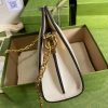 Best Replicas Bags - Gucci Ophidia GG Small Shoulder Bag 503877 White Top Quality Louis Vuitton LV Replica Bags On Sales