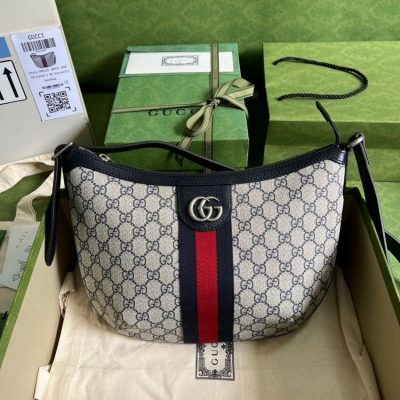 Alternative view of Replica Gucci Ophidia Gg Small Shoulder Bag 598125 In Blue