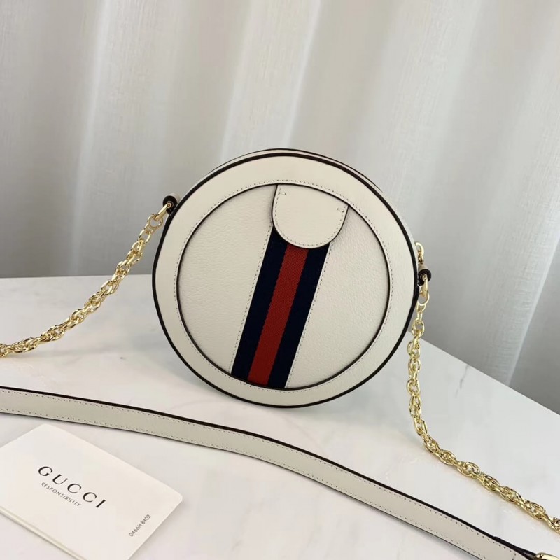 Replica Gucci Ophidia Mini Round Shoulder Bag 550618 - Image 3