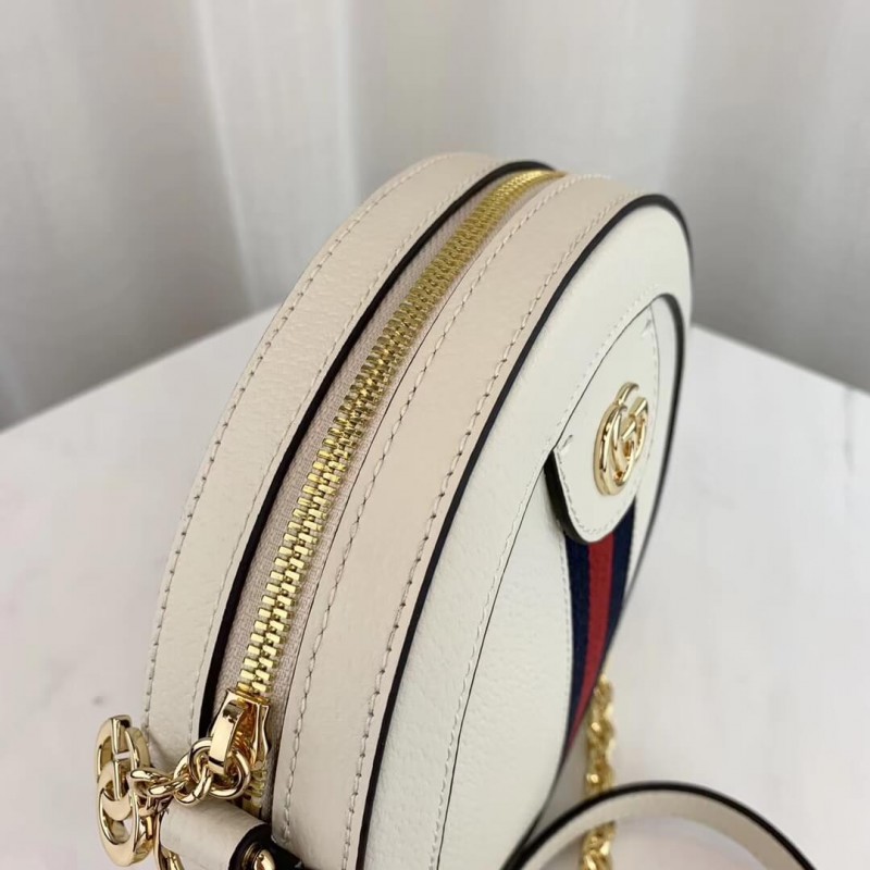 Replica Gucci Ophidia Mini Round Shoulder Bag 550618 - Image 5