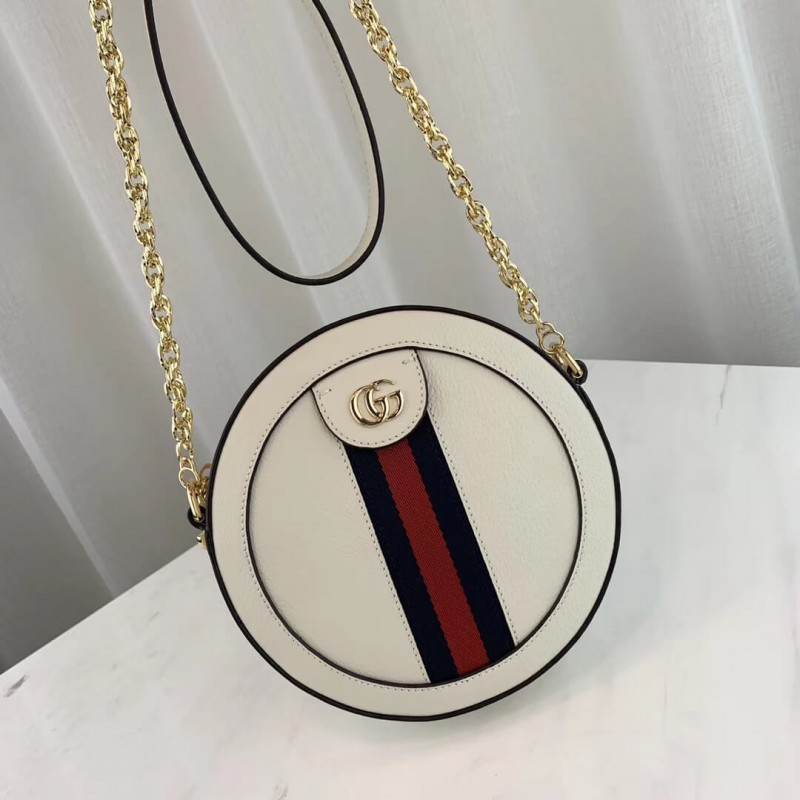 Replica Gucci Ophidia Mini Round Shoulder Bag 550618 - Image 8