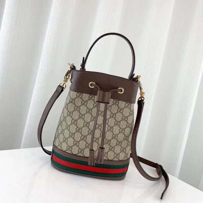 Alternative view of Replica Gucci Ophidia Small Gg Bucket Bag 550621