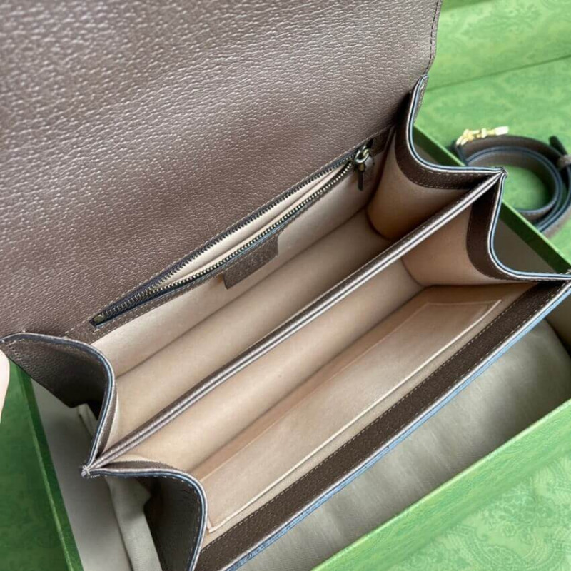 Replica Gucci Ophidia Small Top Handle Bag With Web 651055 - Image 11