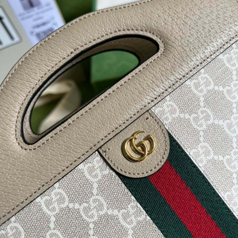 Replica Gucci Ophidia Small Tote With Web 693724 White - Image 7