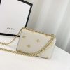 Best Replicas Bags - Gucci Padlock Bee Star Small Shoulder Bag 432182 Top Quality Louis Vuitton LV Replica Bags On Sales
