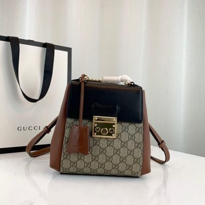 Alternative view of Replica Gucci Padlock Gg Supreme Backpack 498194