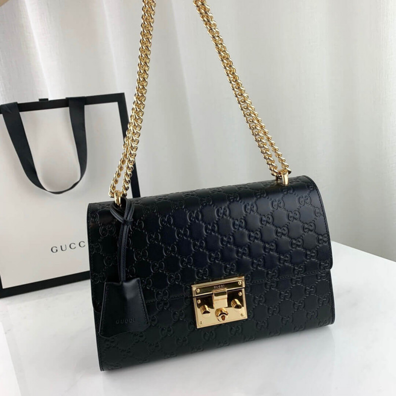 Replica Gucci Padlock Medium Signature Gg Shoulder Bag 409486 - Image 5