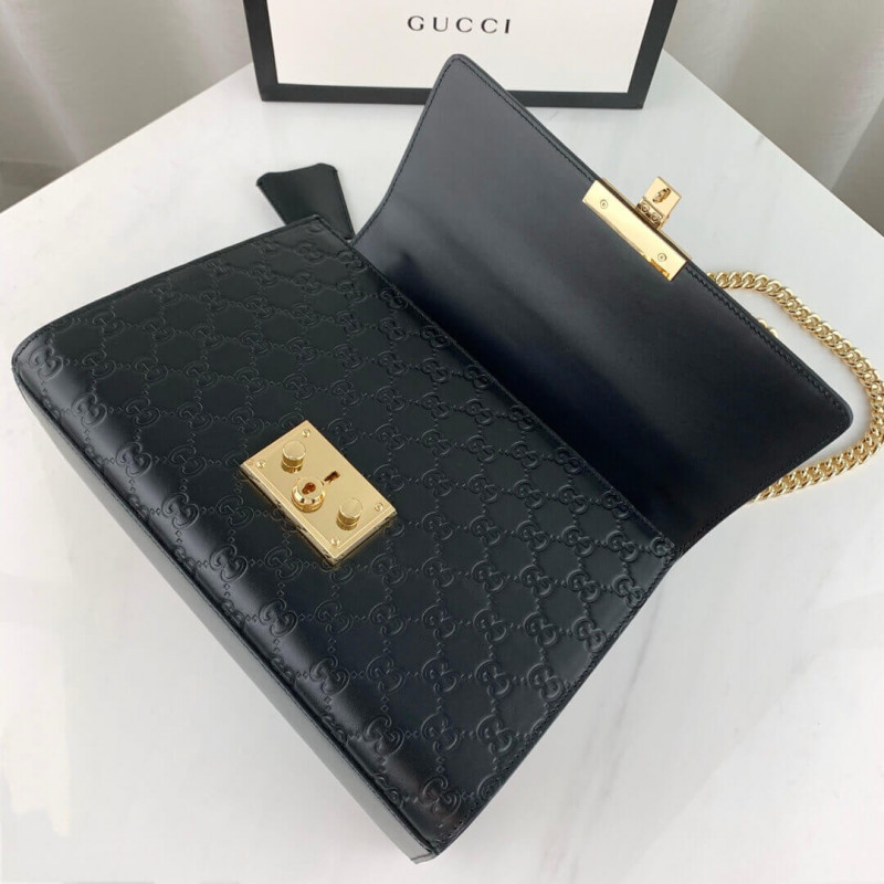 Replica Gucci Padlock Medium Signature Gg Shoulder Bag 409486 - Image 7