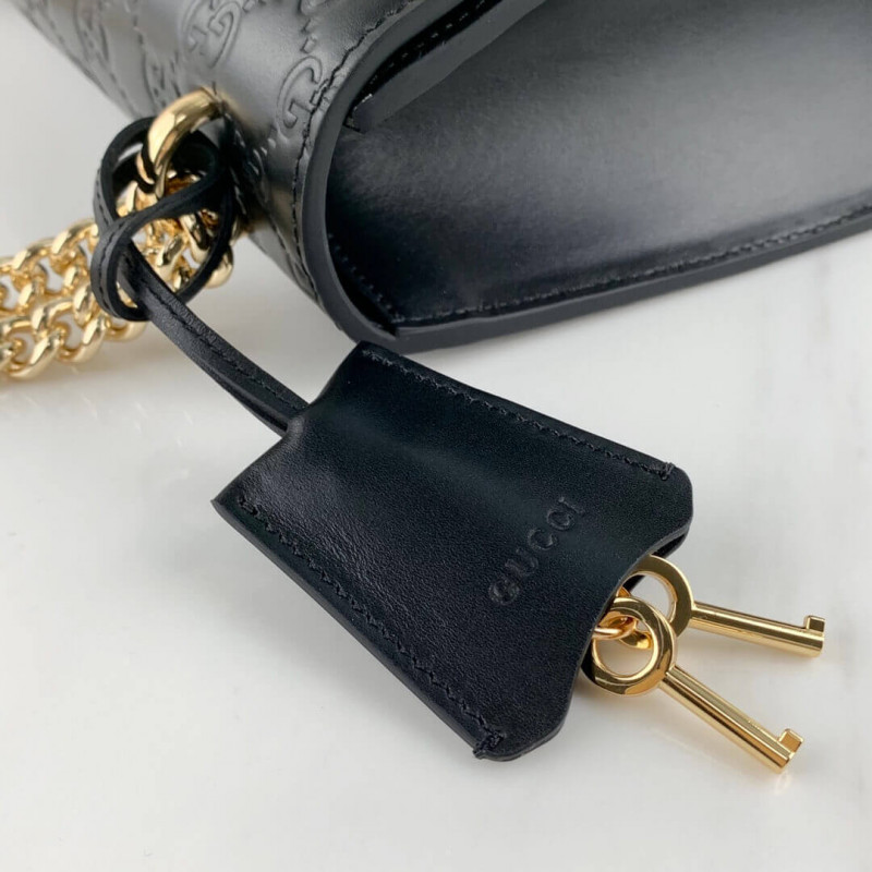 Replica Gucci Padlock Medium Signature Gg Shoulder Bag 409486 - Image 9