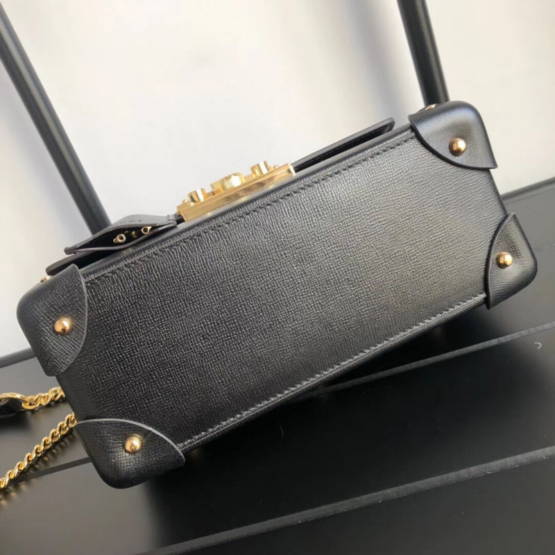 Replica Gucci Padlock Small Bamboo Shoulder Bag 603221 - Image 4