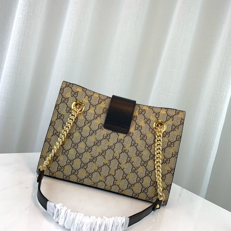 Replica Gucci Padlock Small Gg Bees Shoulder Bag 498156 - Image 3