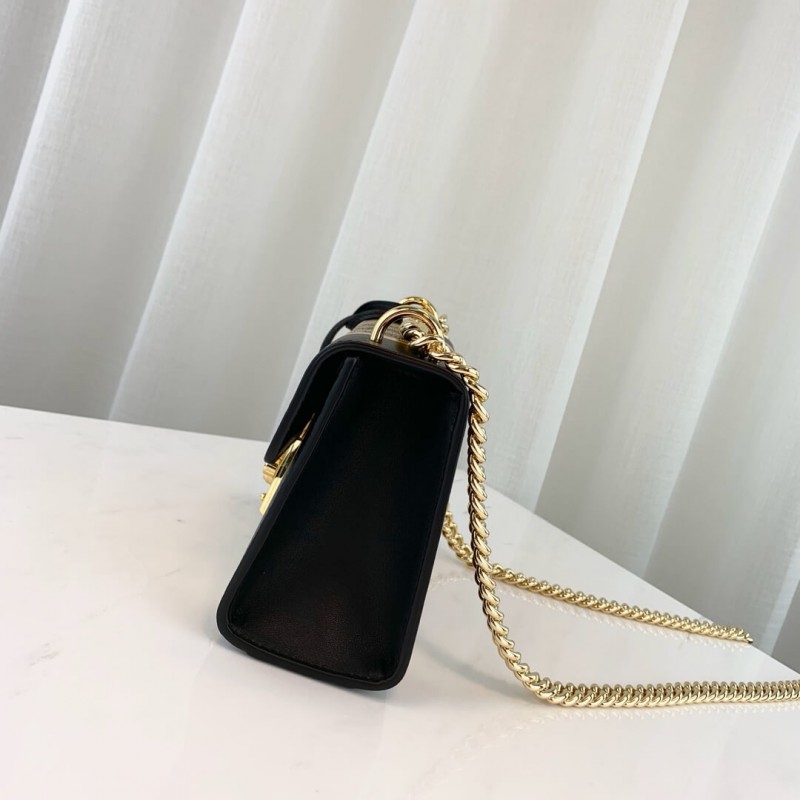 Replica Gucci Padlock Small Gg Shoulder Bag 432182 Black - Image 4